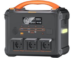 NEWSMY S1210 – powerstation 2000 watt – power station generator – LiFePO4 – 1102,5Wh – Draagbare Powerstation – 1H snelladen – 3000W piek – Reine Sinusgolf – Voor kamperen en thuis – Draagbaar