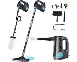 Olvy 14-in-1 Stoomreiniger - Dweilfunctie - Touchscreen - 125° Stoom – Mop - Tapijtreiniger – Vlekkenreiniger – Zetelreiniger - Handstoomreiniger – 5M Snoer