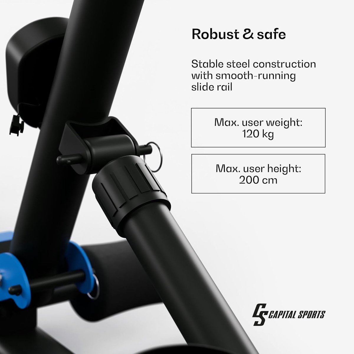 Opvouwbare Magnetische Roeimachine 8 Weerstandsniveaus met LCD Display, Full Body Fitness & Cardio Trainer voor Thuisgebruik, Stil Glijsysteem, Duurzaam Stalen Frame en Transportwielen