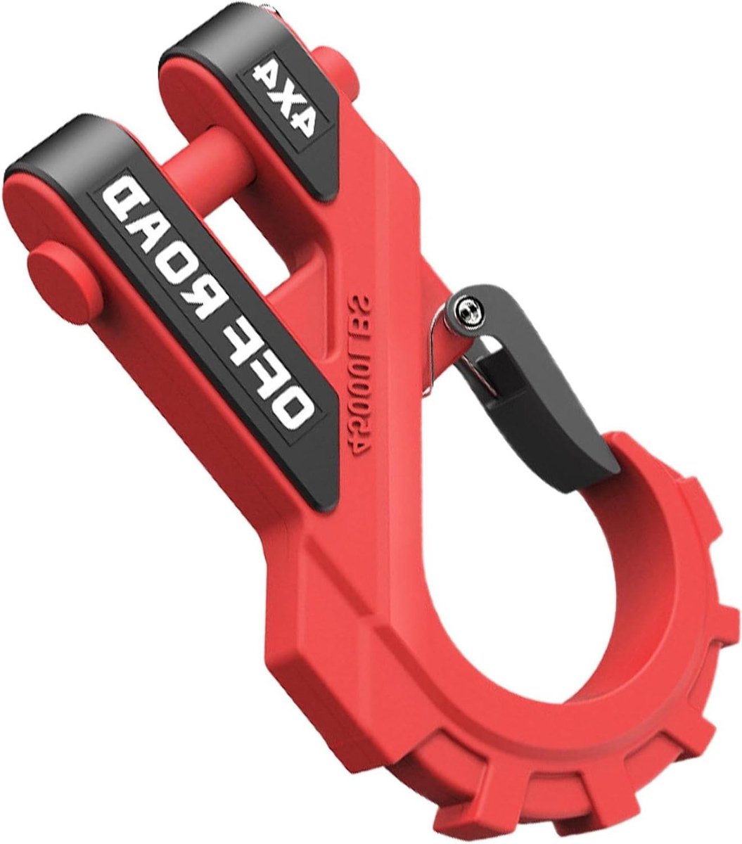 Aanhangerhaak - Kettinghaak Vorkhaak - Veilig Verbinding Maken - 20 Ton Belastbaar - 3/8 Inch - Zilverkleurig