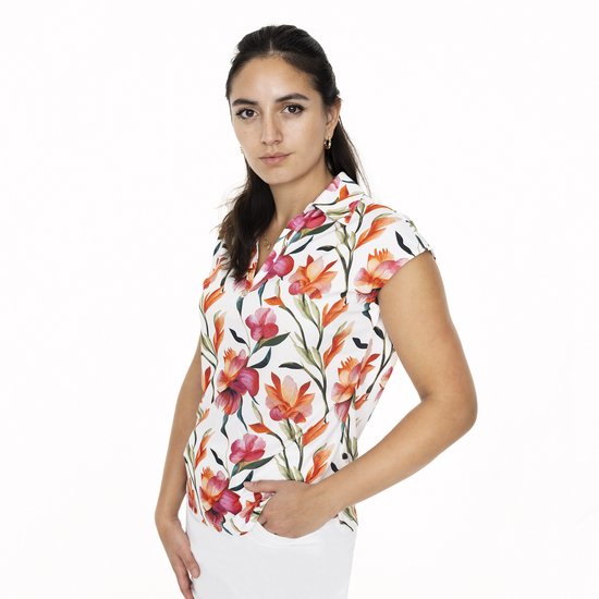 Func Factory dames Top Alice big flowers maat 50 van Func Factory — afbeelding 2