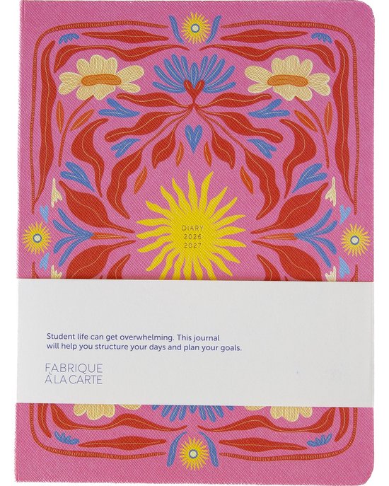 Fabrique Schoolagenda 2026-2027 Sun Pink