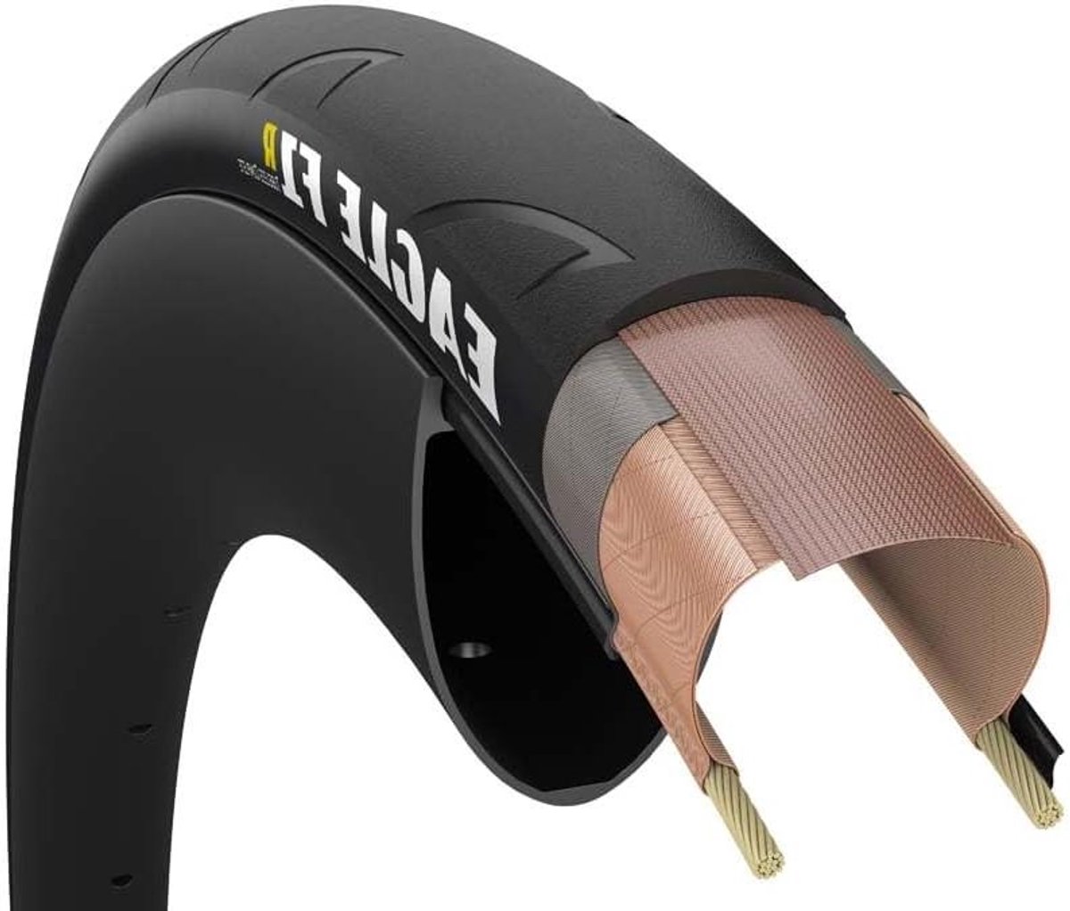 Racefiets Band - Wiel Rubber - Snel Fietsen - Tubeless Ready - 700x30C - Zwart