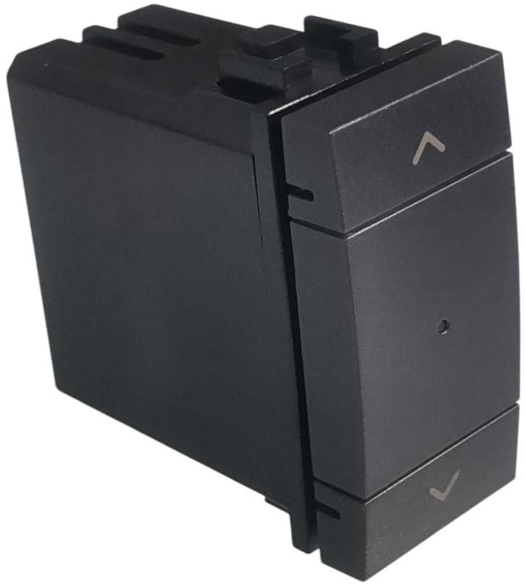 Slimme Rolluik Schakelaar - Wifi Module - Domotica Bediening - Zigbee Tuya Compatibel - 1 Module - Zwart