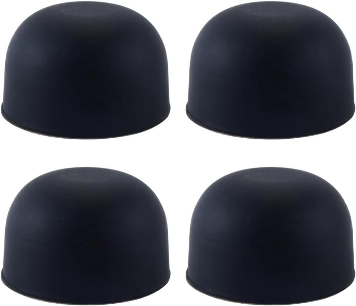 Luidspreker Isolatievoetjes - Trillingsdempers - Audio Verbetering - Krasbestendig Antislip - 30 x 18 mm - Zwart