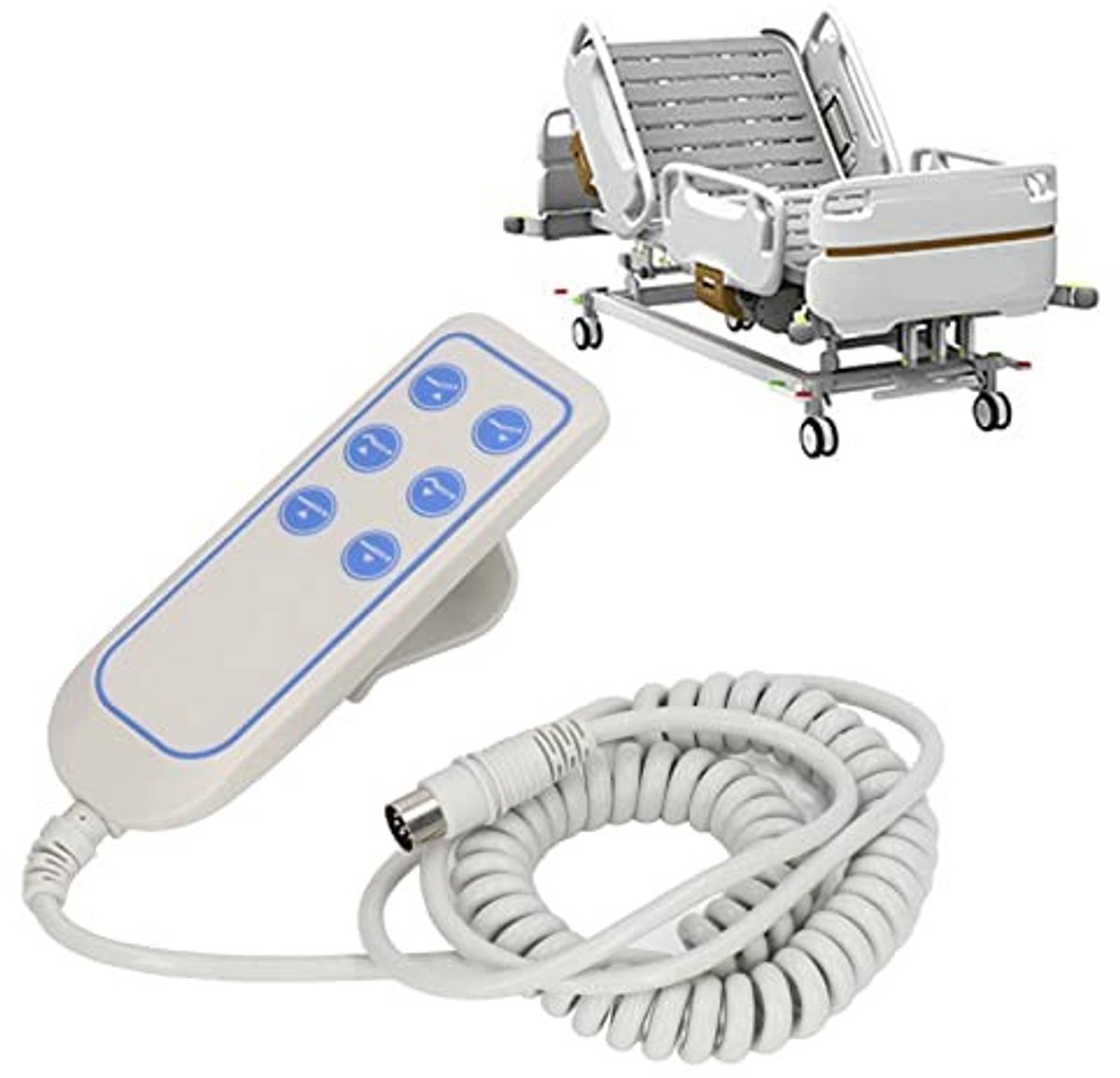 IP66 Waterdichte Bed Controller met 6 Knoppen voor Elektrische Stoelen en Liften
