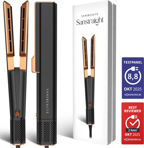 Sansbeauté® Sanstraight Stijltang Wet-to-Dry