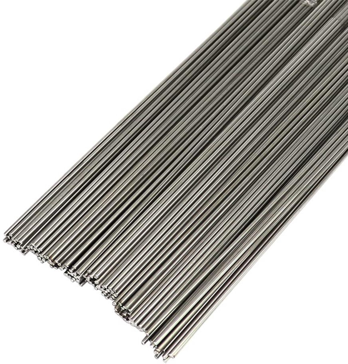 Roestvrij Staaldraad Set - Verenstaaldraad DIY - Ambachtelijke Projecten - Glad Oppervlak Bramen - 20 Stuks 50cm - Zilver