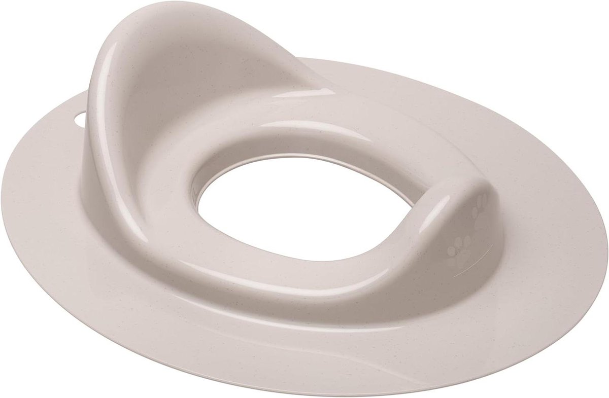 Toilettrainer Kinderen - Potje Toilet - Zindelijkheidstraining - Spatbescherming - 38x32x10 cm - Grijs