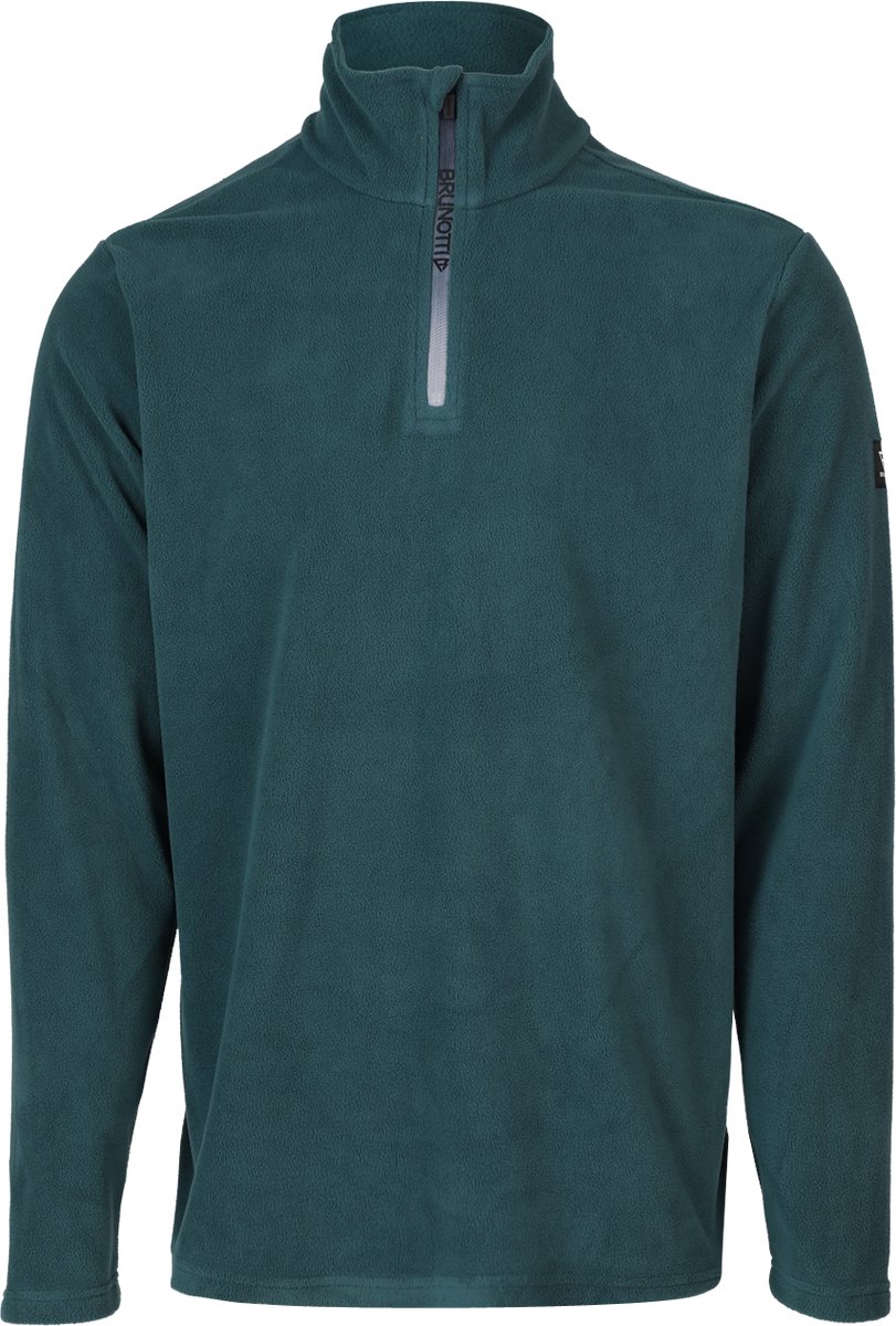 Brunotti Tenno Heren Fleece Pully - Groen - L