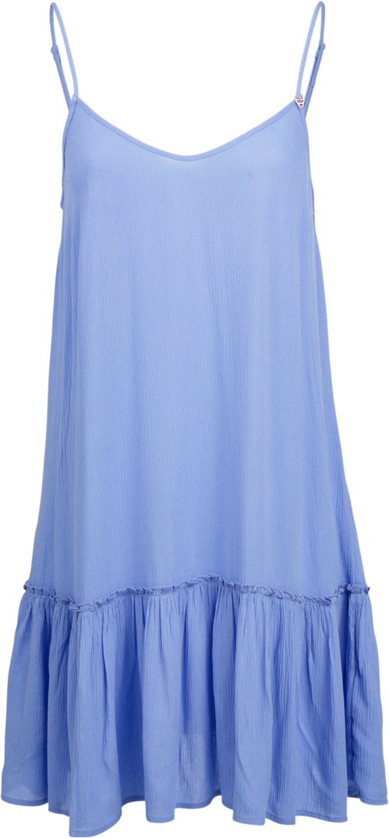Brunotti Nami Jurkje Dames 100% Katoen Zomerjurk Loose Fit XS Jewel