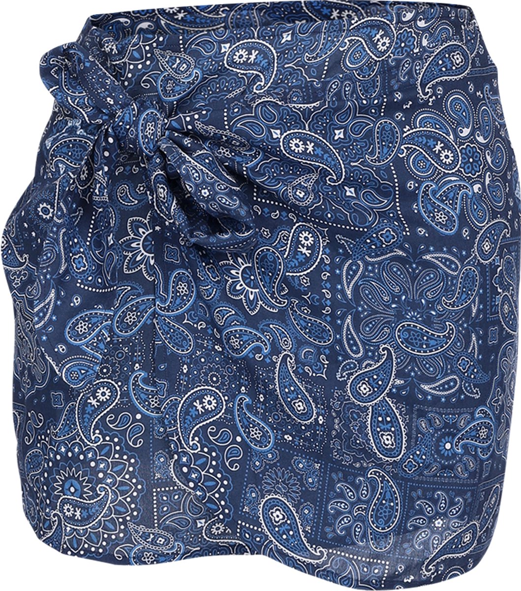 Brunotti Bandays Rok Indigo Dames 100% Viscose Loose Fit XXL Blauw