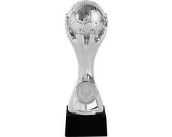 Sporttiek - Zilver - Tweede prijs - Sportprijs - WK Trofee - 17.5 cm Hoog