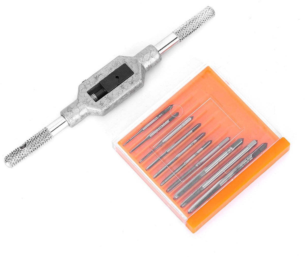 11-delige Metrische Schroefdraad Boorset M1 - M3.5 HSS met Verstelbare Reamer