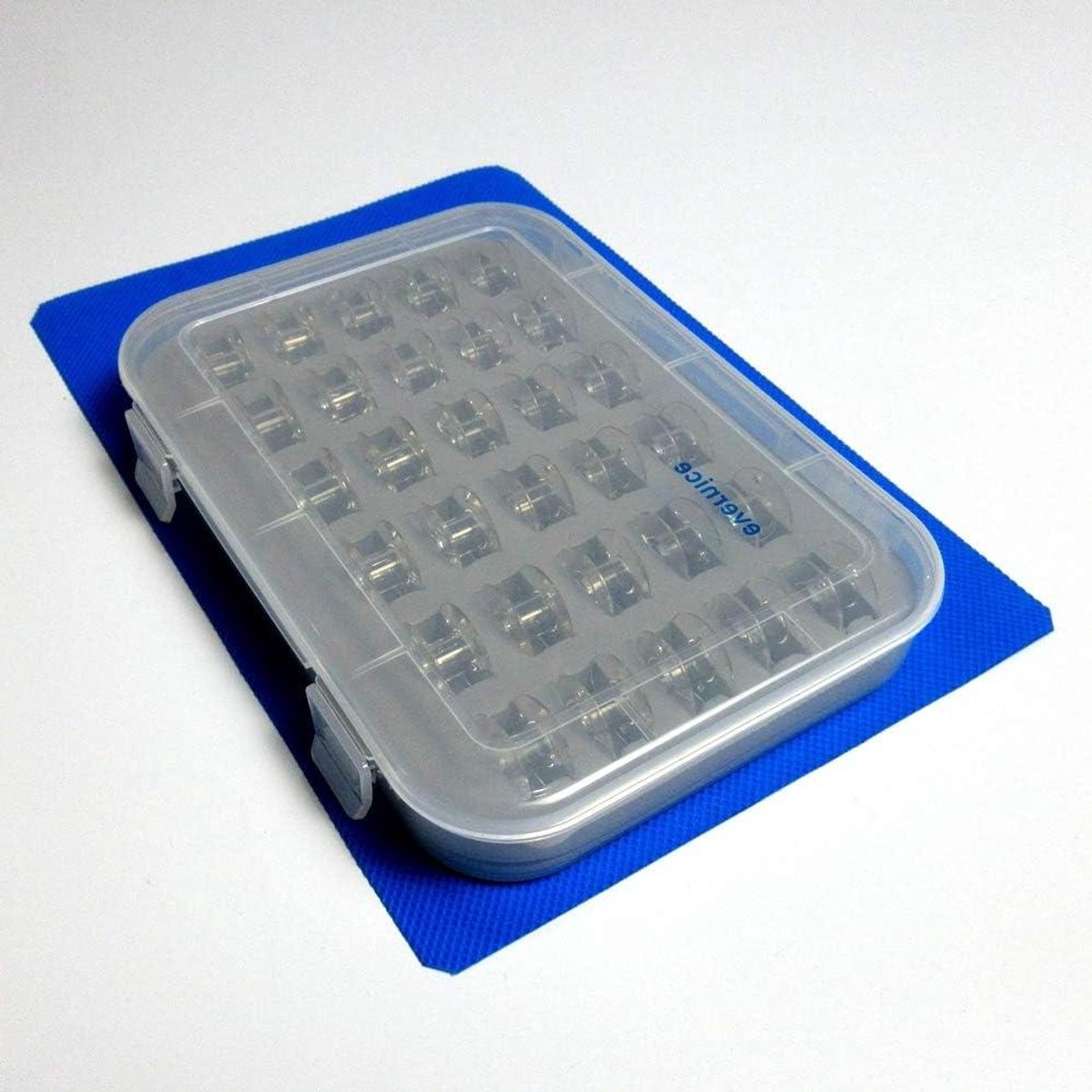 Naaimachine Klossen - Plastic Spoelen - Naaiwerk Organiseren - Set van 30 - Transparant