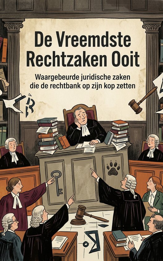 De Vreemdste Rechtzaken Ooit - cover