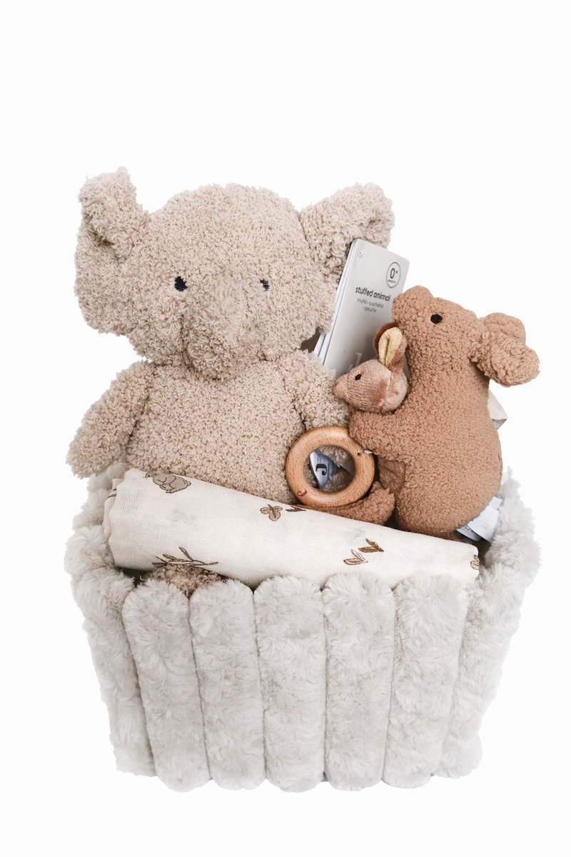 Jollein cadeaupakket Kangaroo - kraamcadeau - verrassingspakket - geboortepakket - kraampakket