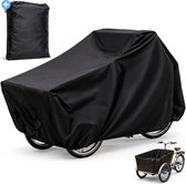 Housse de vélo cargo - 100 % étanche - Vélo cargo - Housse de protection - Housses - Housse de pluie - Housse - Zwart - Extra résistant - Luft