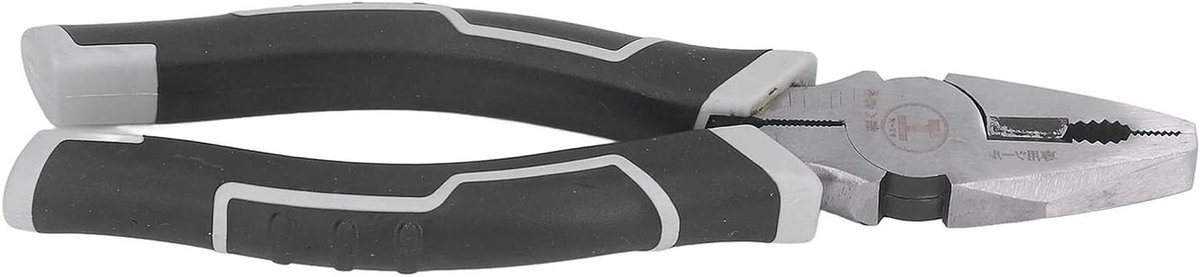 Elektricien tang - Draadknipper - Draad snijden - Antislip handgreep - 8 inch - Grijs