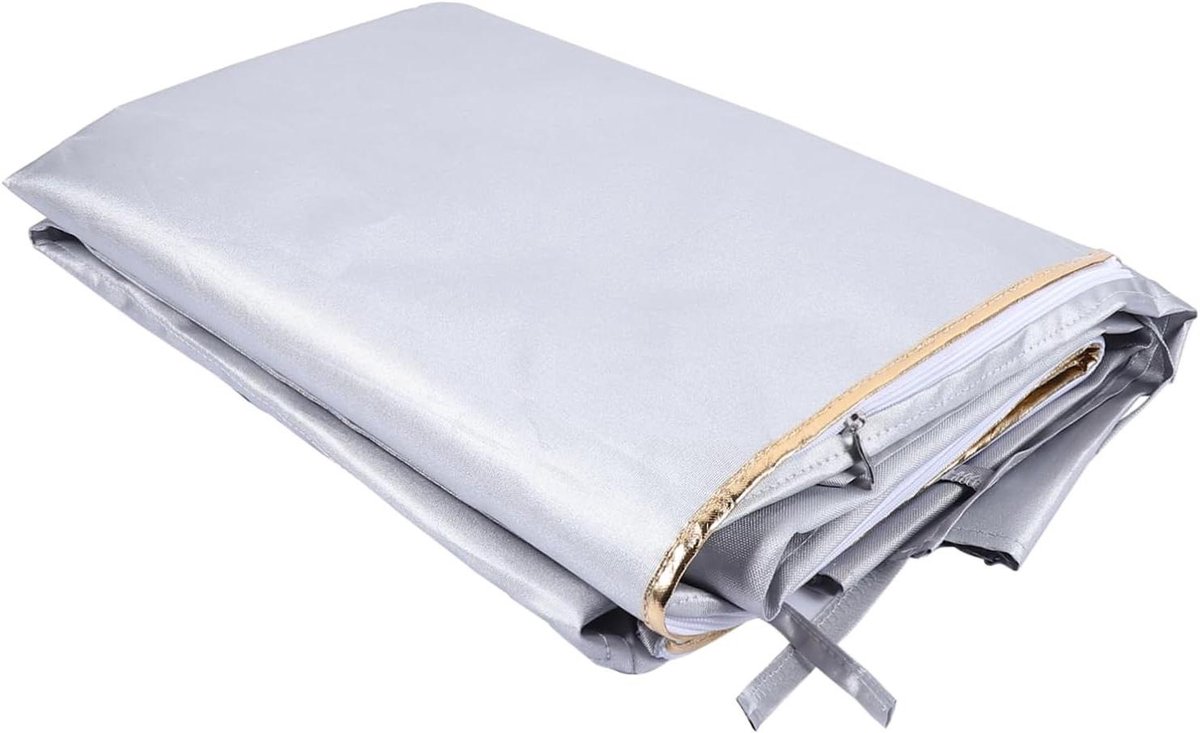Wasmachinehoes Drogerhoes Apparaten Beschermen Waterdicht Oxford Doek 60x60x80cm Zilver