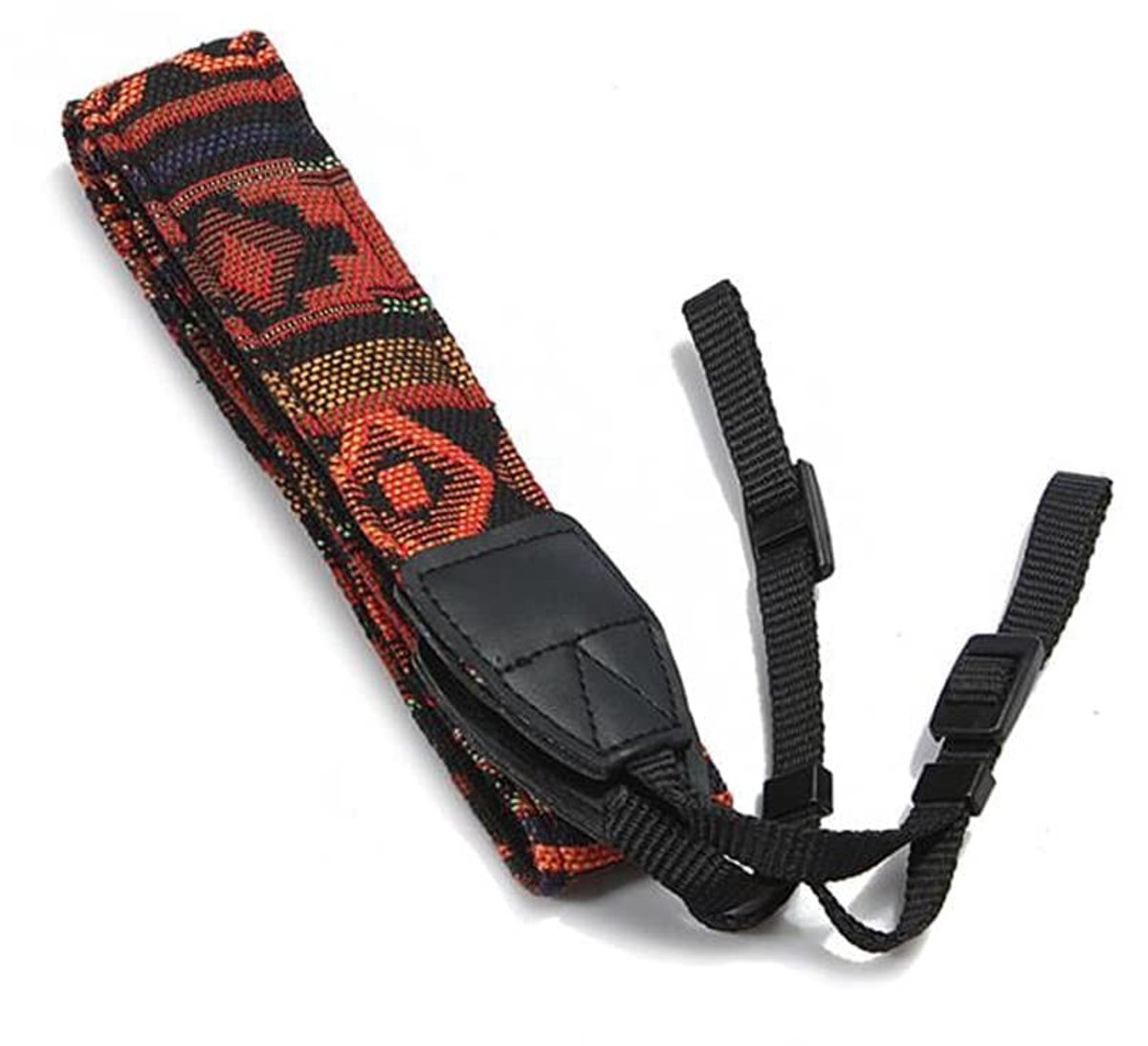 Dailygoods- Camerariem Vintage Stijl - Verstelbare Riem - Katoenen Band - Draagbaar - Geschikt voor Meeste Camera's - Duurzaam en Comfortabel - Camera Strap
