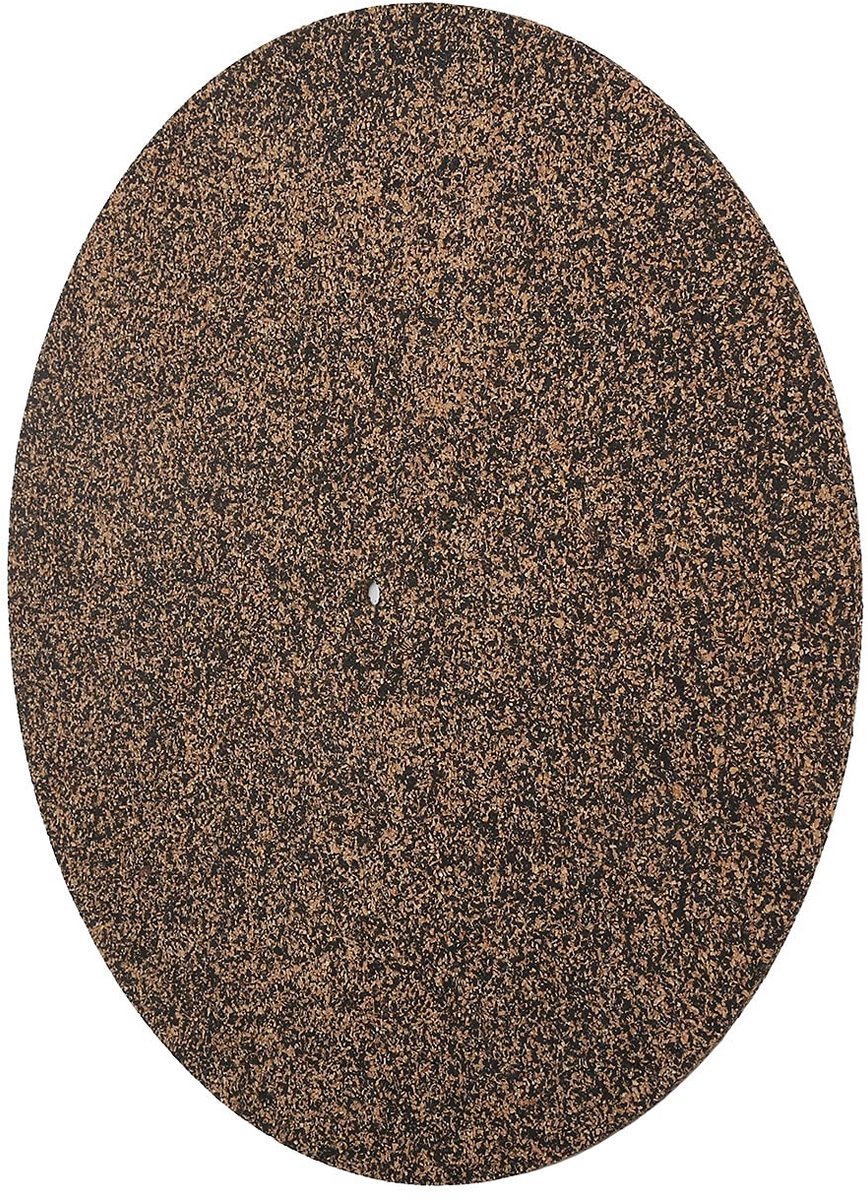 Dailygoods- Platter Mat Schokbestendig - Antislip Slipmat - Kurk - 12 Inch - Vinylplaten - Duurzaam en Antistatisch - Recordpad
