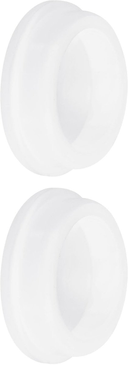 Dailygoods- Knopplug 2 Stuks - Waterdichte Rubber - Siliconen - Temperatuurbestendig tot 250 °C - Eenvoudig te Installeren - Stevig en Duurzaam - Stop