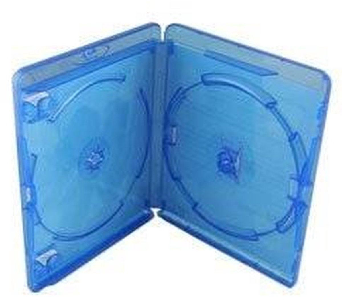 Dailygoods- Blu Ray Covers 20 Stuks - Dubbele Vervangende Hoezen - Eco-vriendelijk - Recyclebaar PP - Schokbestendig - Ruimtebesparend - Blu Ray Case