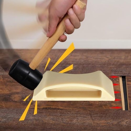 Vloer Reparatie Tool - Laminaat Gereedschap - Vloeren Herstellen - Naadloze Ment - 20 x 10 x 10 cm - Afgebeeld — afbeelding 4