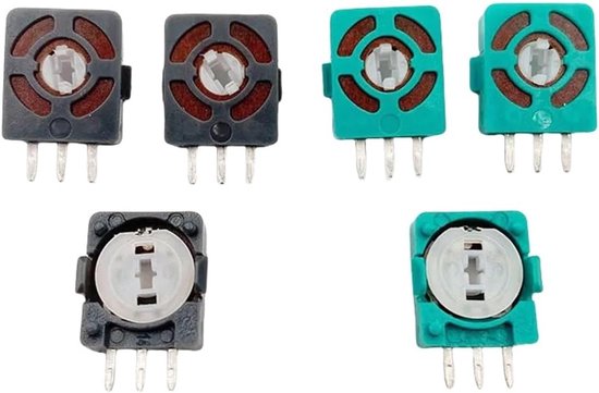 Joystick Onderdelen - Controller Reparatie - Gaming Setup - Duurzaam Materiaal - 100 Stuks - Grijs — afbeelding 4