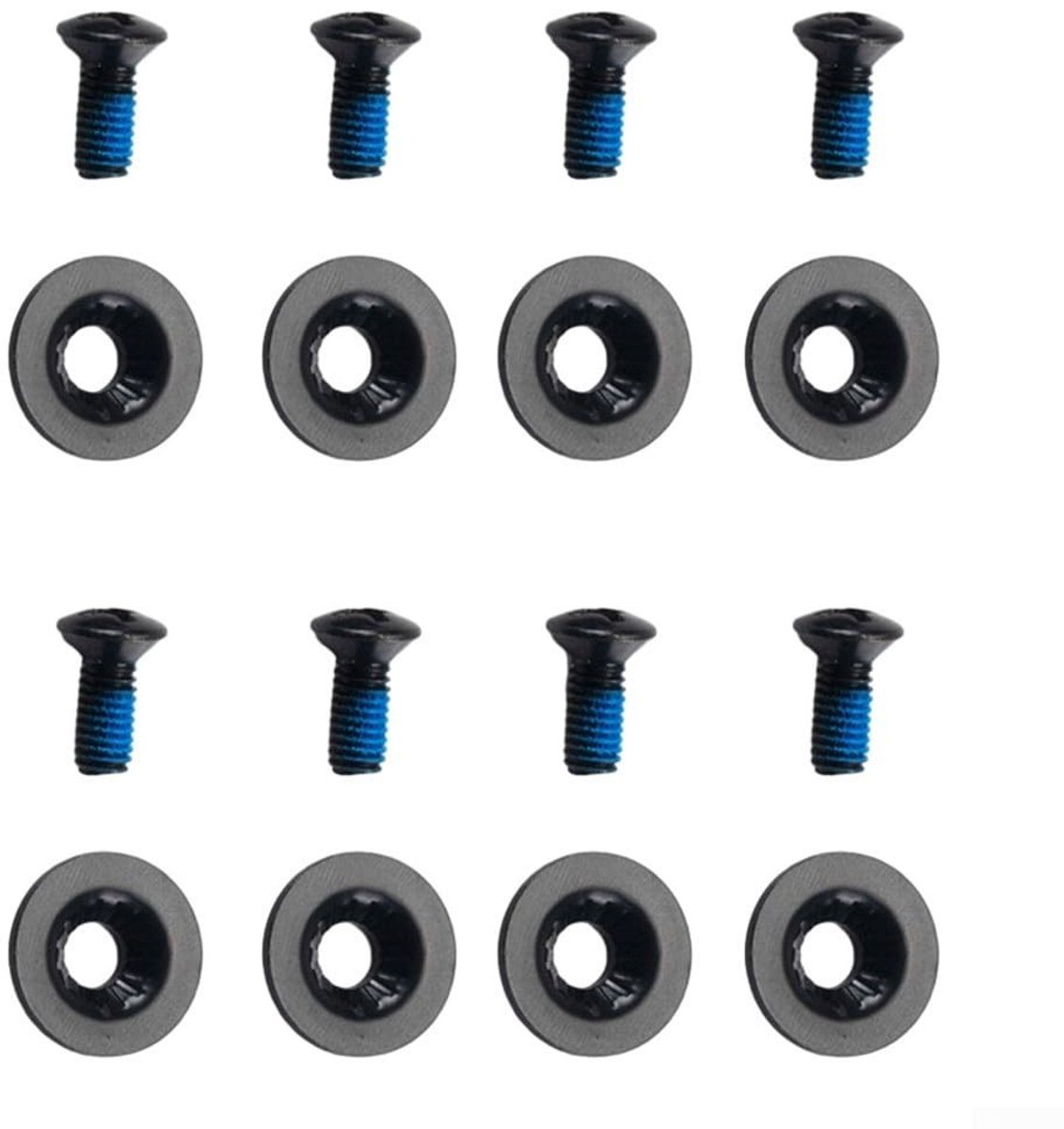 Dailygoods- Snowboard Binding Schroef Set - Vaste Schroef - Montage Schroeven - M6 Schroeven - Binding Washer - Duurzaam Metaal