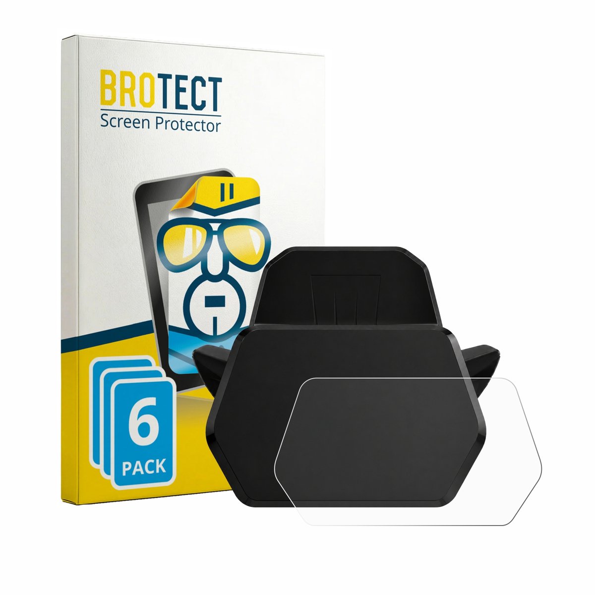 BROTECT - Screenprotector voor Navee XT5 PRO - Folie Beschermfolie transparant 6 Stuks