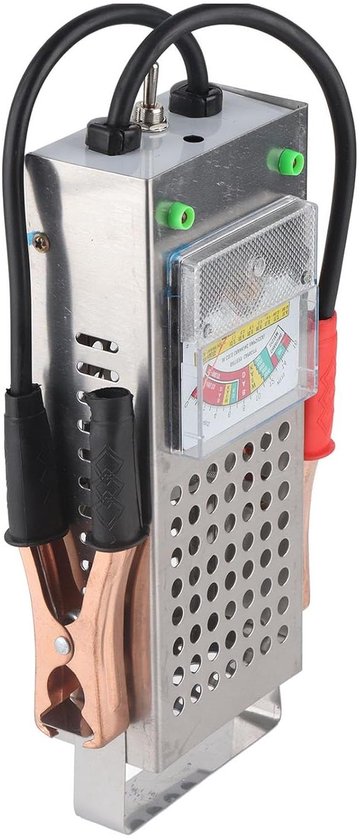 Auto Accutester - Batterij Analysator - Accu Diagnose - Betrouwbare Analyse - Tot 200 Ah - Zwart