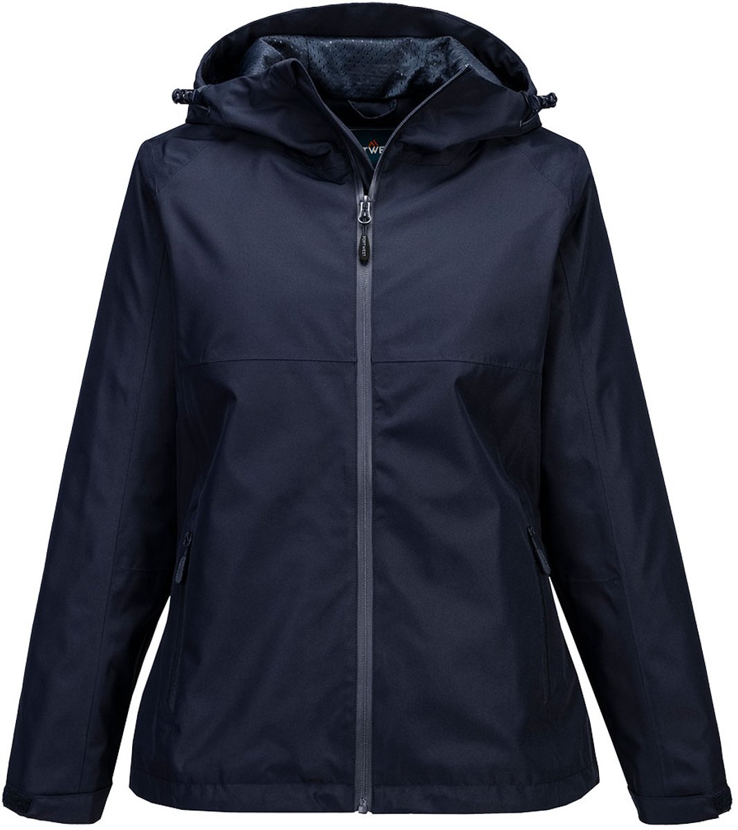 Portwest Professioneel regenjack voor dames S614 Marine Blauw