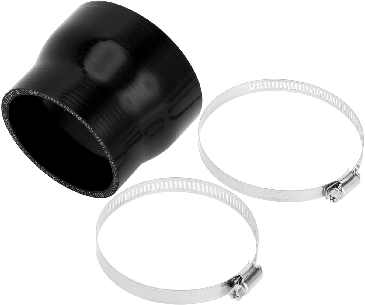 Dailygoods- Silicone Slang 4-Laags - Koppeling 76mm/89mm - Dikte 5mm - Bestand tegen Hoge Temperatuur - Geschikt voor Koelvloeistof - Koelslang