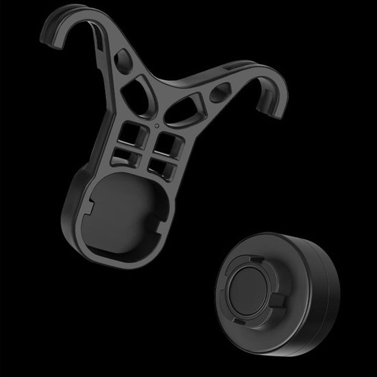Fiets Achterlicht - Waarschuwingslicht Fiets - Veilig Fietsen - Magnetische Bevestiging - 5 Standen - Zwart — afbeelding 4