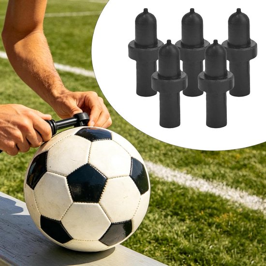 Bal Ventiel Vervanging - Opblaas Mondstuk - Sportballen Repareren - Universele Anti-lek Oplossing - 5 stuks - Niet gespecificeerd van Merkloos — afbeelding 4