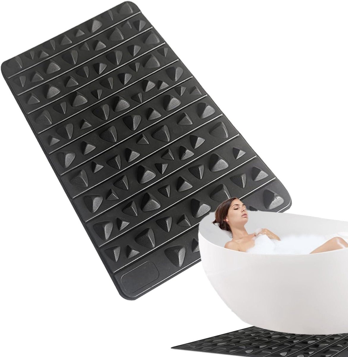 Voetmassagemat - Massagekussen punten - Voetreflexmassage - Opvouwbaar ontwerp - 50 x 30 cm - Klassiek