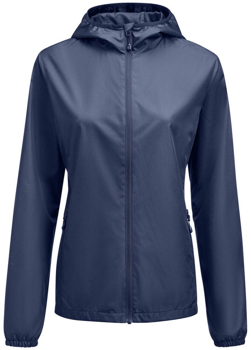 Printer Grab Windbreaker Dames 2261080 Marine Blauw
