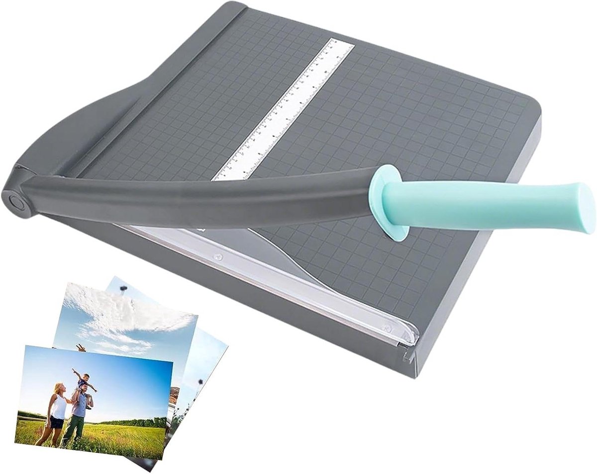 Papiersnijder | Draagbare Foto Snijder | Compact Papier Snijgereedschap voor Kinderen en Volwassenen, Thuisgebruik, Scrapbooking, Verpakkingen, Dagboeken en Werk