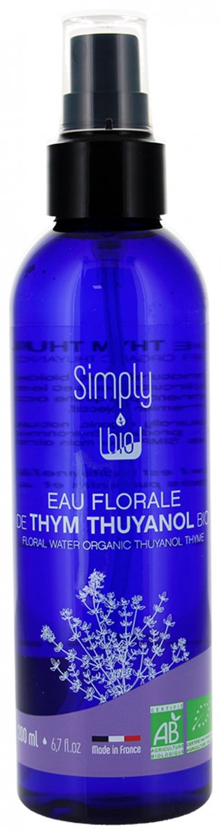 Simply Bio Tijm Thuyanol Bio Bloemenwater 200 ml