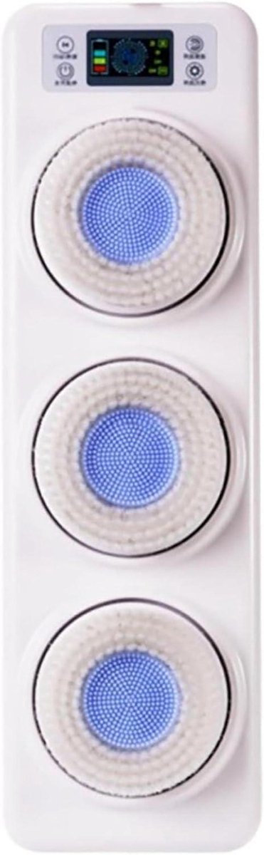 Elektrische Rugreiniger - Automatische Doucheborstel - Dagelijks Baden - 360 Graden Roterend - 3 Instelbare Niveaus - Wit
