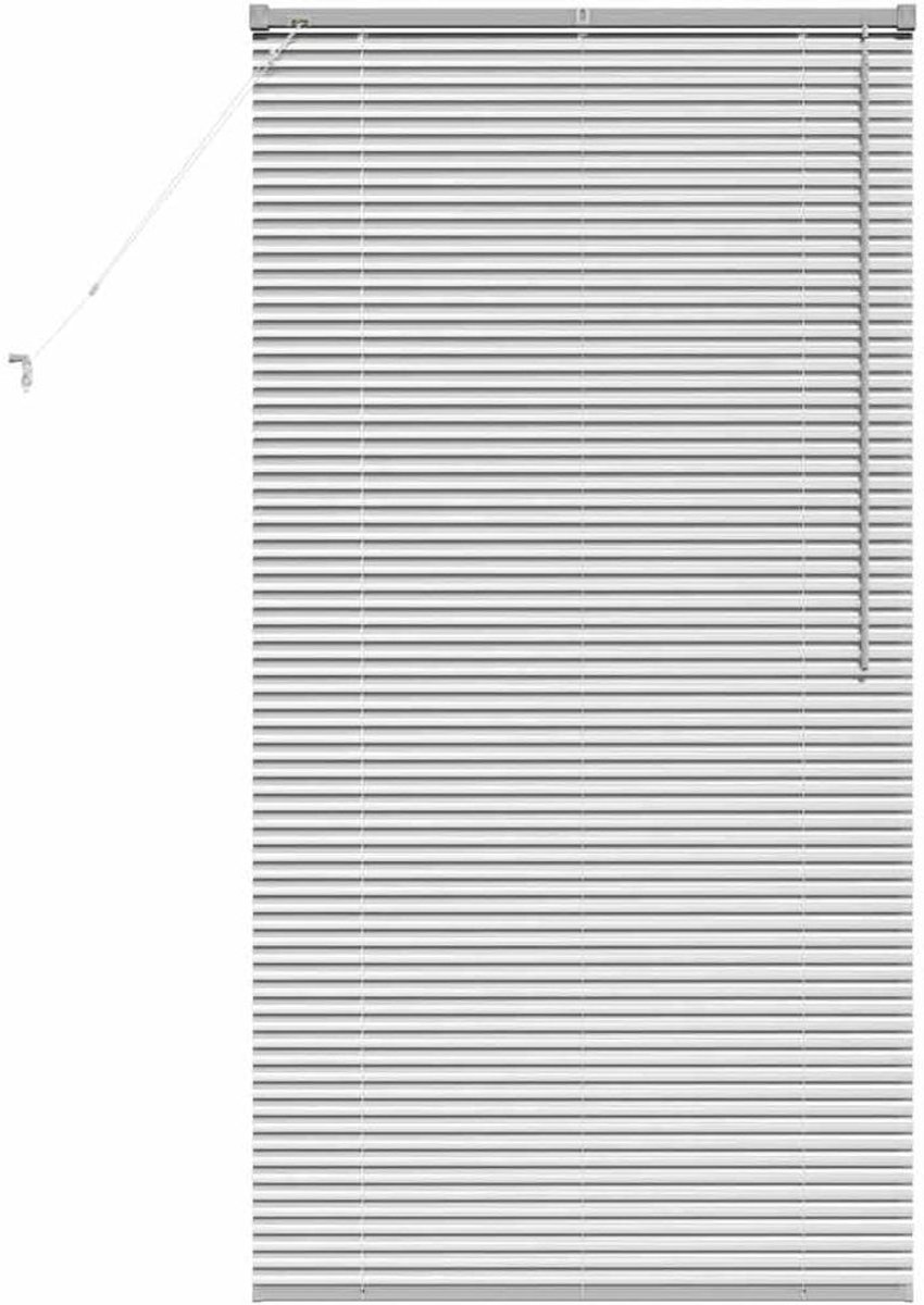 Venetiaanse Jaloezieën - Aluminium Gordijnen - Lichtregeling Thuis - Mat Aluminium - 90 x