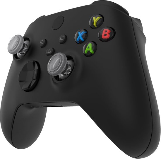 Vervangende Thumbsticks - Analoge Joysticks Controllerknoppen - Games Spelen - Transparant Zwart Design - 2 stuks - Zwart — afbeelding 3
