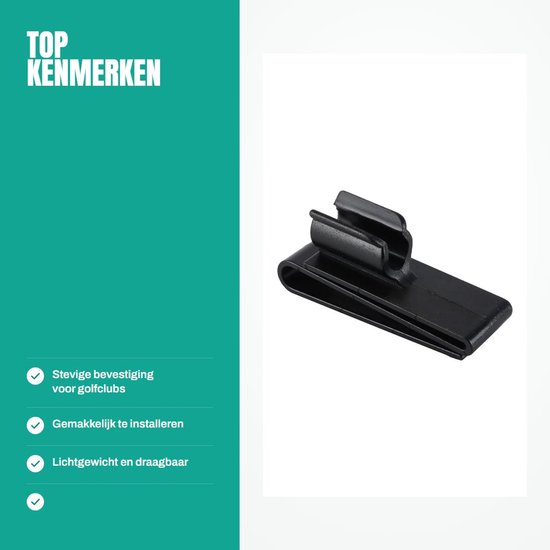 Cosensi - Set van 4 Golfclubtasclips voor Perfecte Bevestiging van Cosensi — afbeelding 2