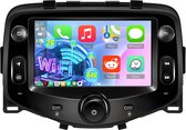 Autoradio Geschikt voor Toyota Aygo Citroën C1 & Peugeot 108 (2015–2020) - 2+64GB Carplay Fm