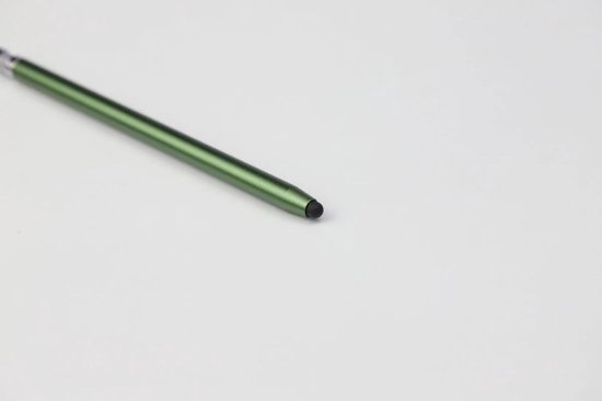 SBG Universele Stylus Pen - Geschikt voor Telefoon Tablet en iPad - Twee zachte punten - Groen van Merkloos — afbeelding 3