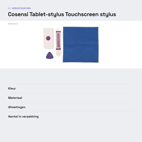 OmGoods - Dailygoody - Tablet-stylus - Touchscreen stylus - 4096 niveaus drukgevoeligheid - Zilver - Magnetische bevestiging - Geschikt voor Tab S7/S7+/S7 FE - ... — afbeelding 4