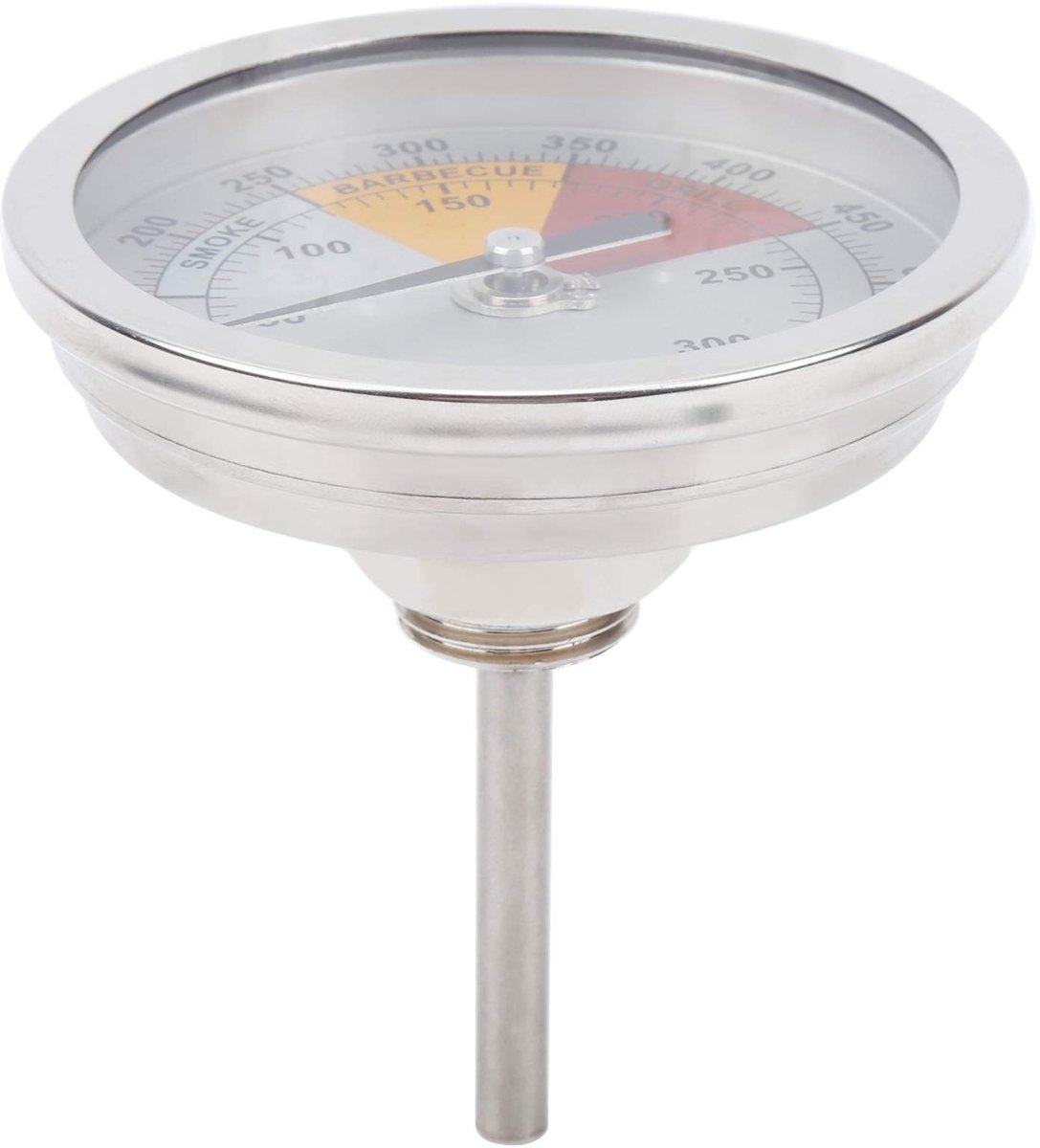Dailygoods- Oventhermometer 0-300°C - Digitale Grillthermometer - RVS Temperatuurmeter - Vleesthermometer - Oven Thermometer - Hoge Temperatuur Weerstand