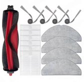 15 stuks Reserve Accessoires voor Roborock Q7 M5/M5+, Q7 L5/L5+ Robotstofzuiger - 1 Hoofdborstel, 6 Filters, 4 Zijborstels, 4 Dweildoeken